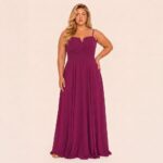 Vestido Eliana Chiffon Regata com Saia Rodada - Fuchsia
